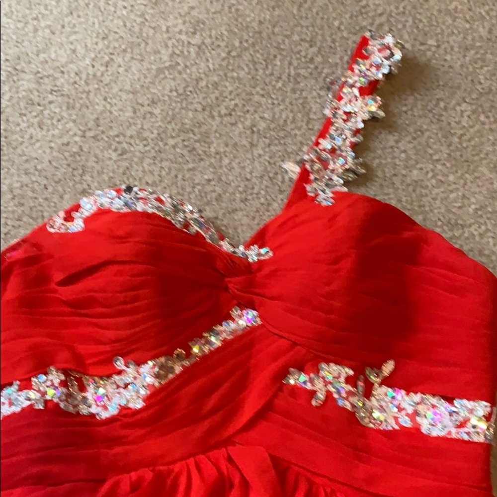 Red Prom Dress! - Picture 3 of 6